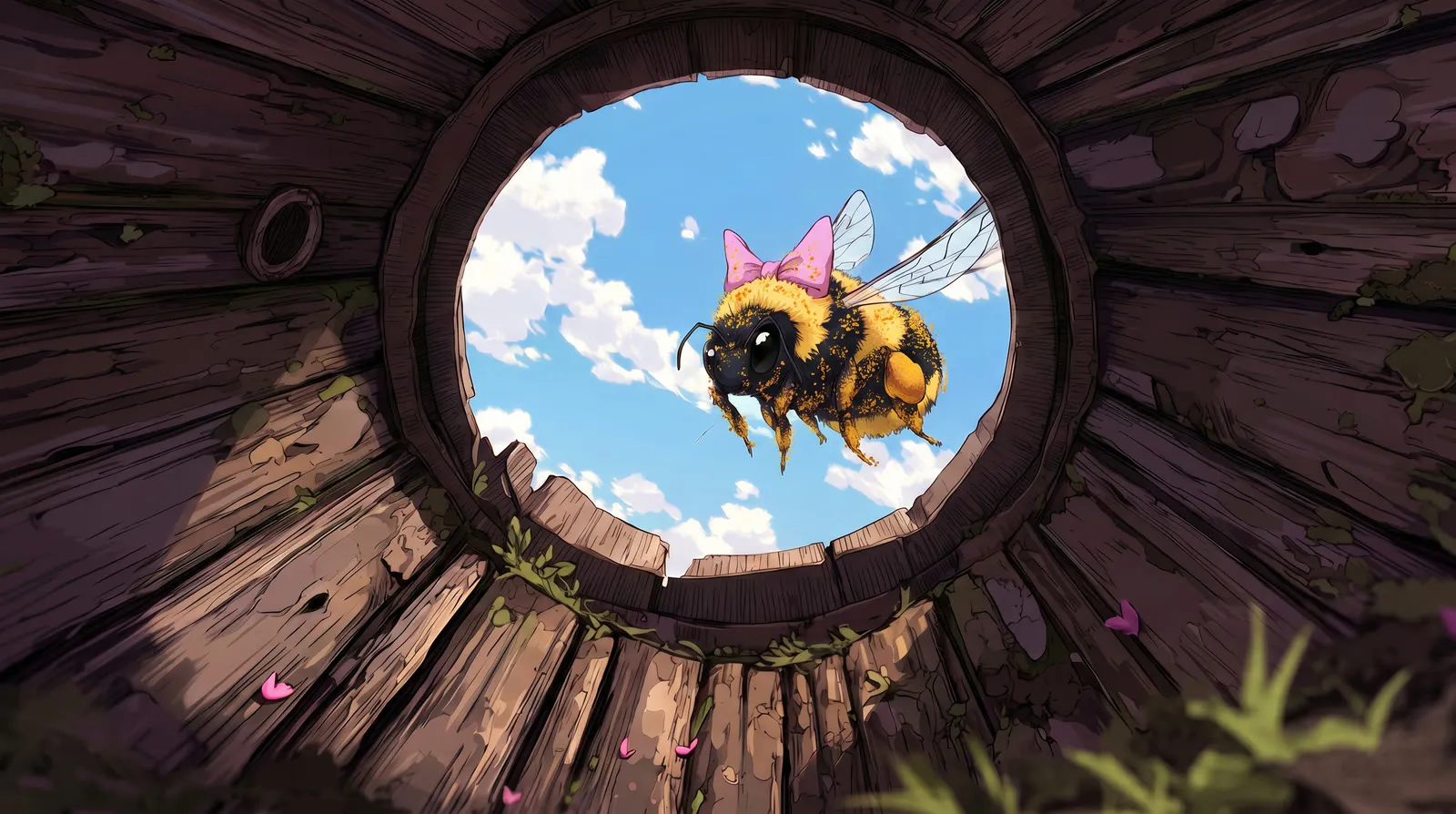 Keyframe 4, edited version: pollen added